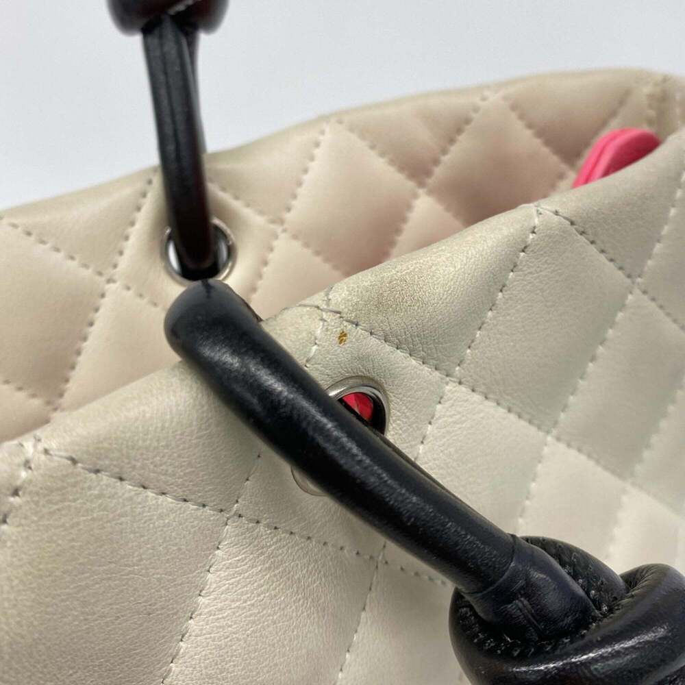 CHANEL Black Lambskin Leather Tote Bag - Picture 7 of 13